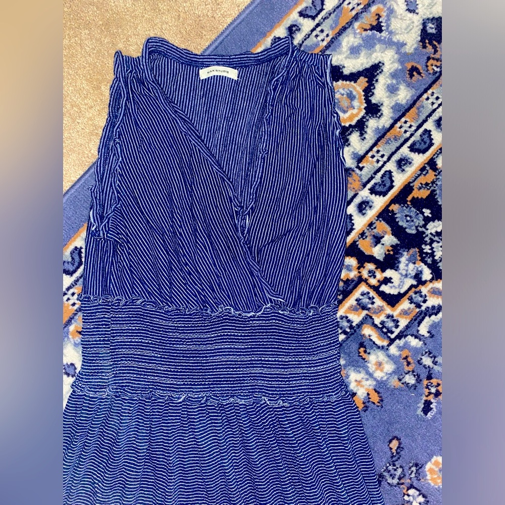 Blue striped everyday dress!